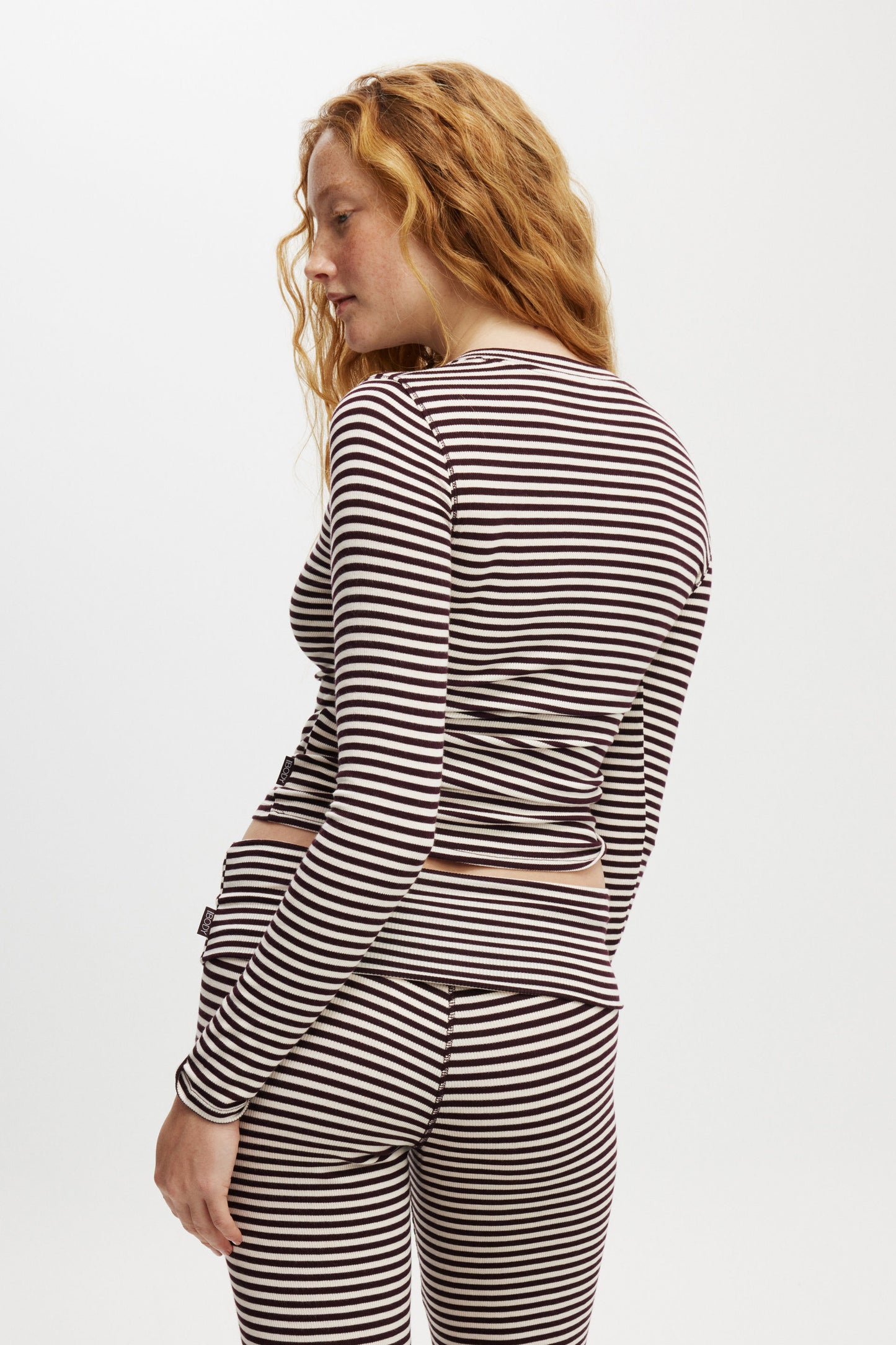 Airy Soft Henley Long Sleeve