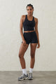 Ultra Luxe Mesh Shortie Short