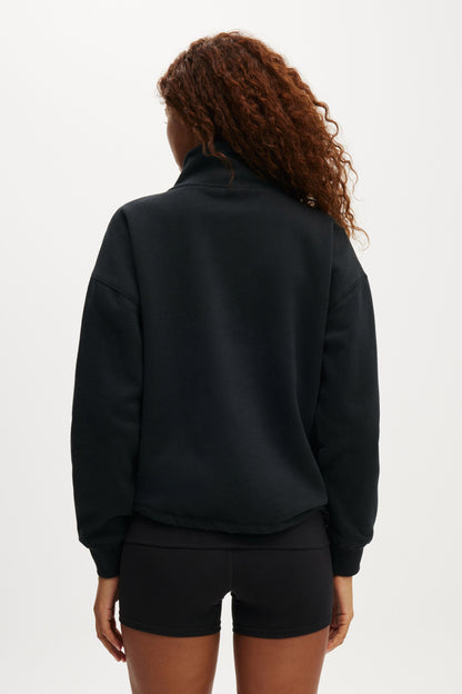 Plush Essential Half Zip Jumper