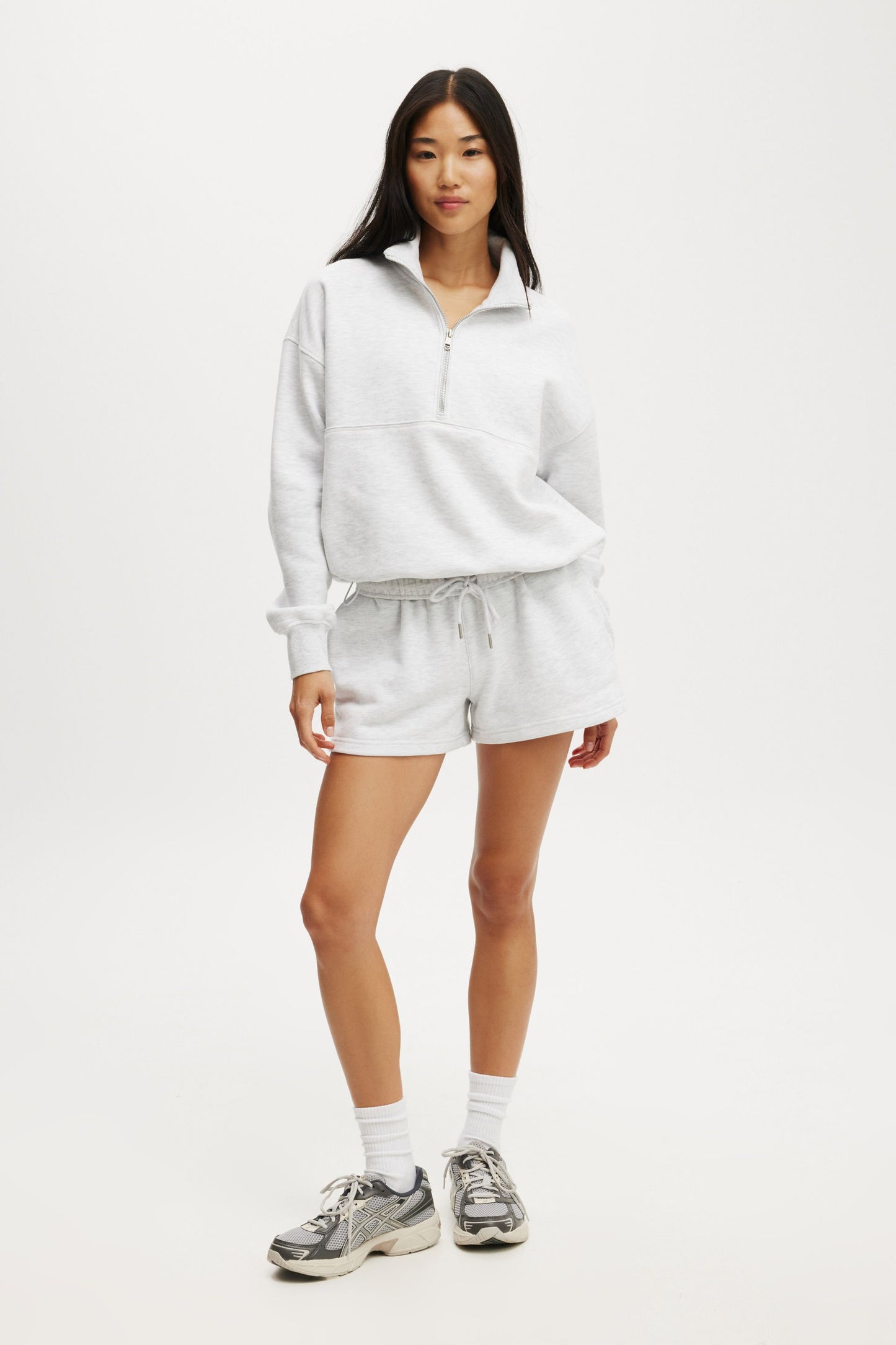 Plush Essential Half Zip Jumper