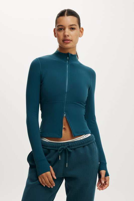 Active Core Zip Through Long Sleeve
