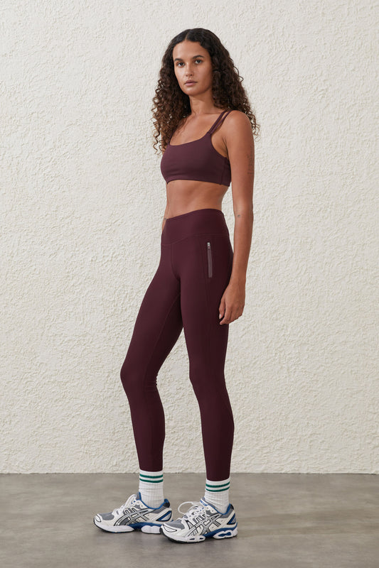 Fleece Lined Full Length Legging