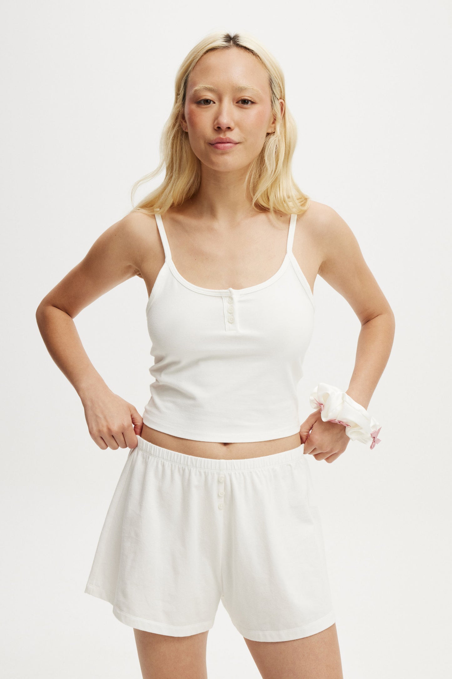Peached Jersey Short