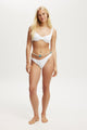 Refined High Side Brazilian Bikini Bottom