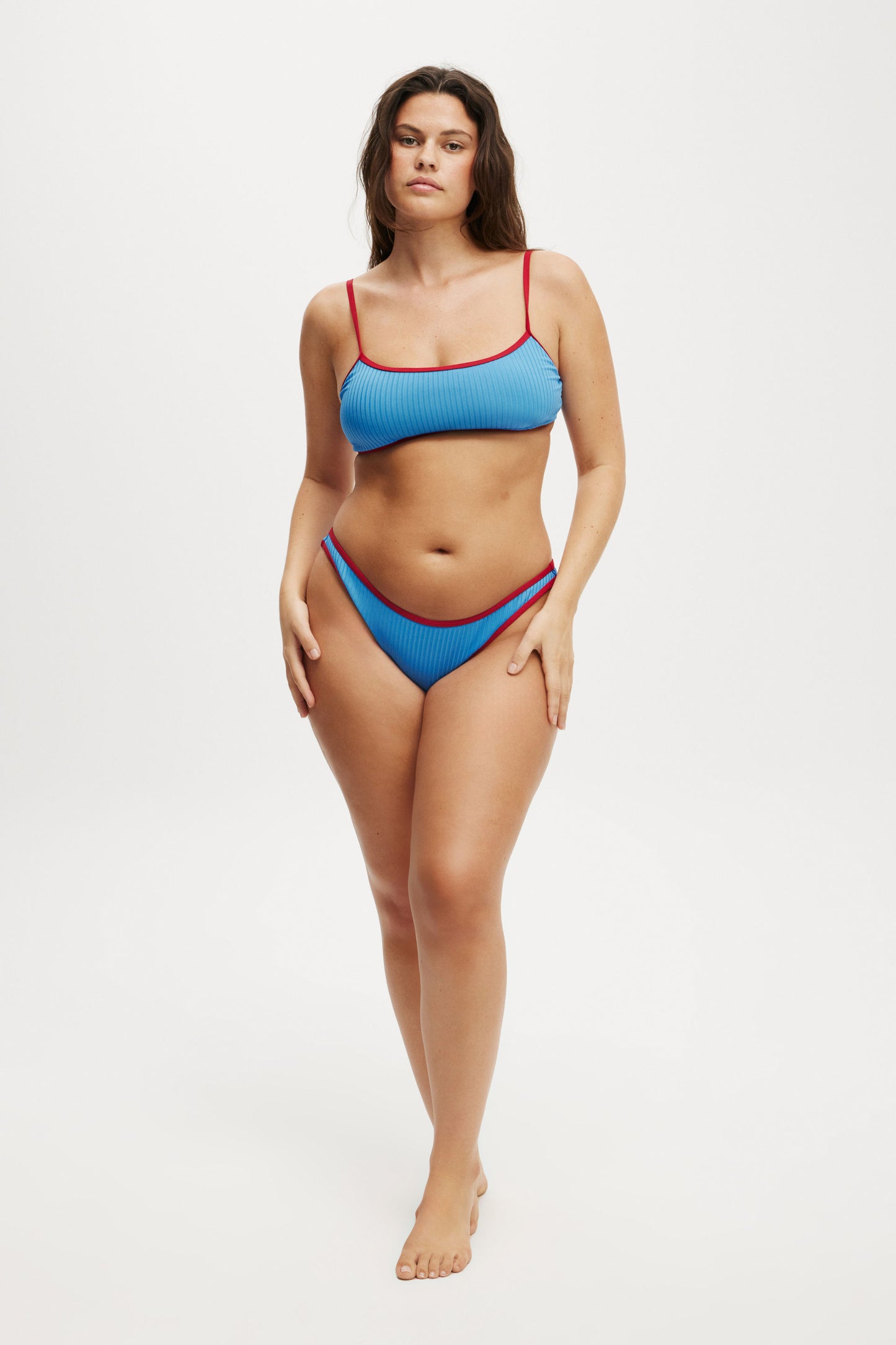 Refined High Side Brazilian Bikini Bottom