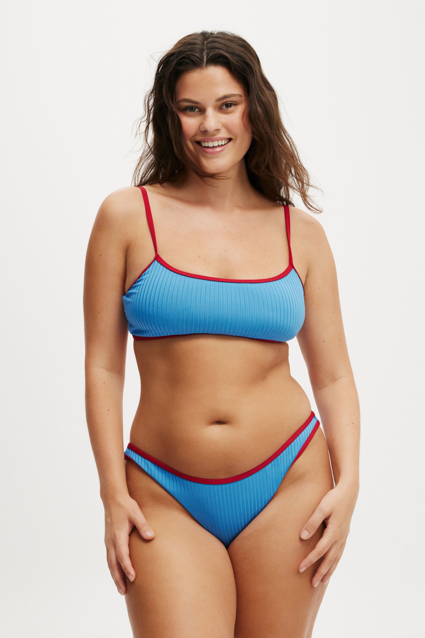 Refined High Side Brazilian Bikini Bottom