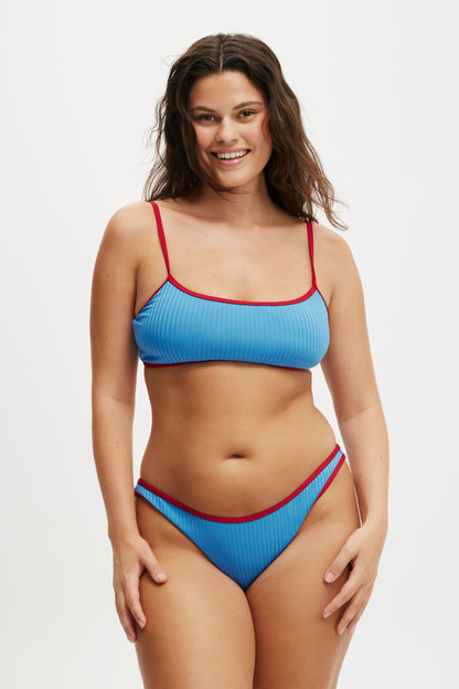Refined High Side Brazilian Bikini Bottom
