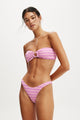 Refined High Side Brazilian Bikini Bottom