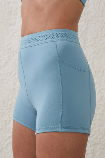 Ultra Soft Elastic Waistband Shortie Short