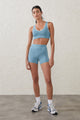 Ultra Soft Elastic Waistband Shortie Short
