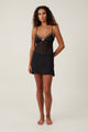 Mesh Frill Hem Skirt