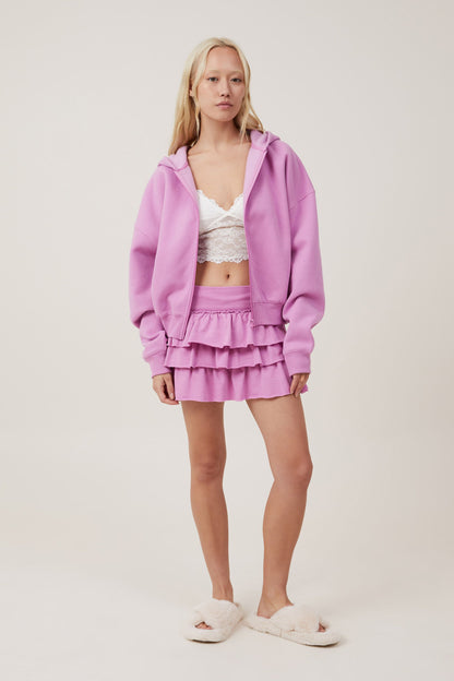 Zip Up Lounge Hoodie