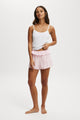 Ruffle Woven Short