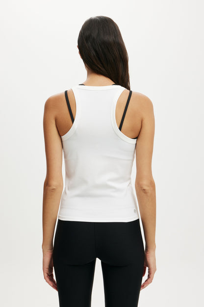 Active Rib Thin Racer Tank