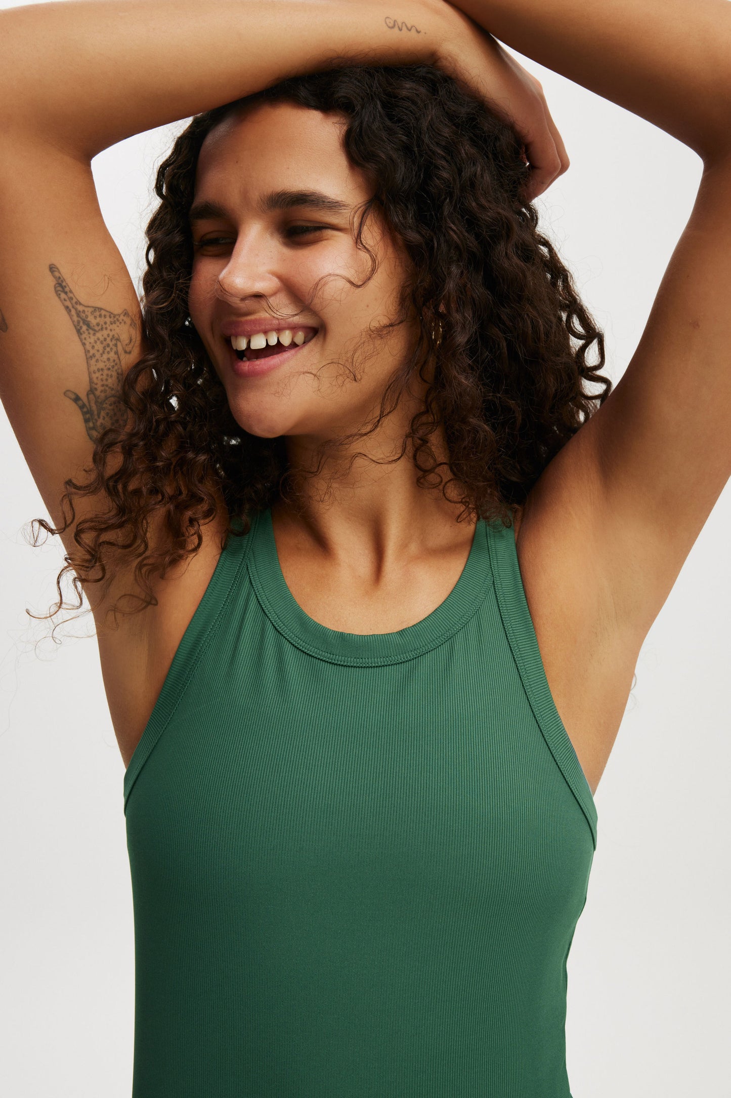 Active Rib Thin Racer Tank