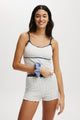 Pointelle Picot Sleep Top
