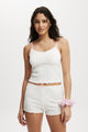 Pointelle Picot Sleep Top