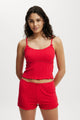 Pointelle Picot Sleep Top