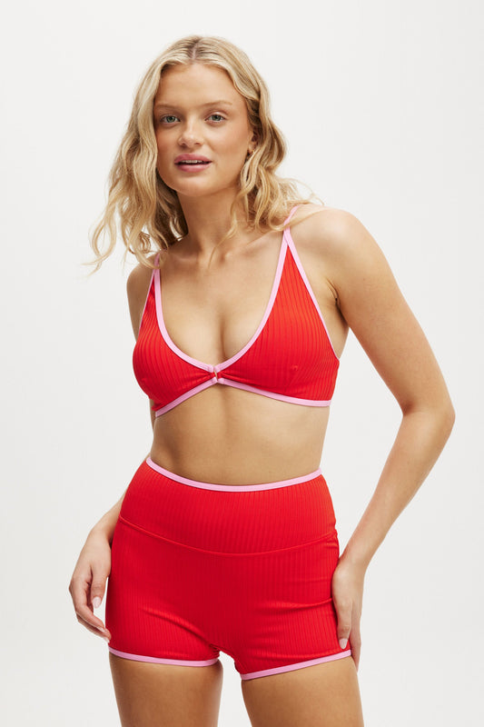 High Apex Bikini Top