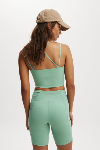 Ultra Luxe Mesh Pocket Bike Short