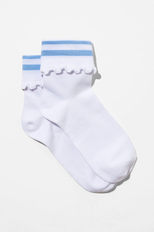 Active Folded Frill Sock