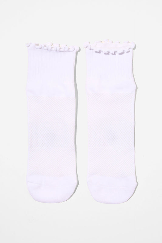 Performance Mid Crew Frill Sock