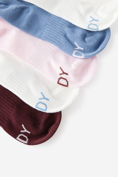Body Low Cut Sneaker Socks 5Pk