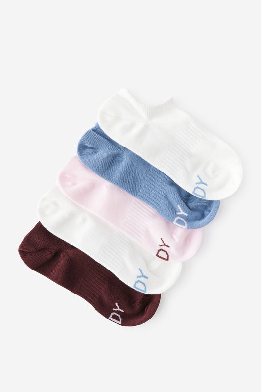Body Low Cut Sneaker Socks 5Pk