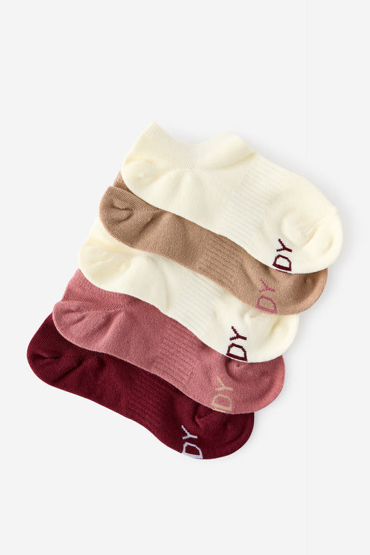 Body Low Cut Sneaker Socks 5Pk