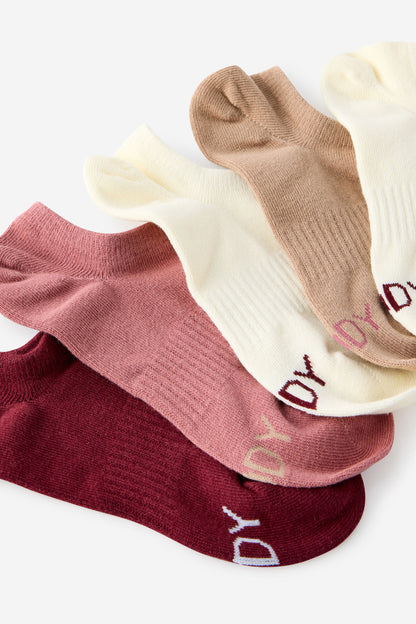 Body Low Cut Sneaker Socks 5Pk