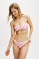 Curved Bandeau Bikini Top