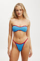 Curved Bandeau Bikini Top
