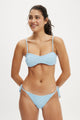 Curved Bandeau Bikini Top