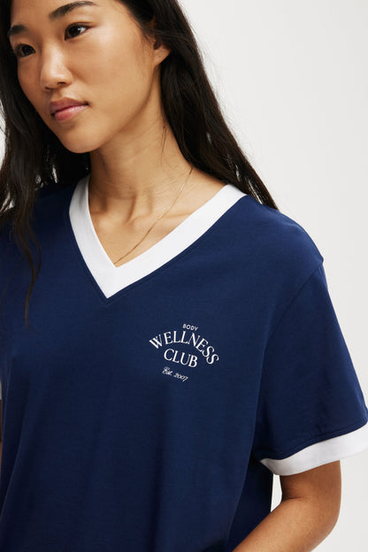 Active V Neck Tshirt