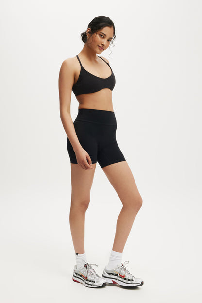 Ultra Soft Minimal Strappy Crop