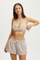 Ultra Soft Minimal Strappy Crop