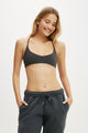 Ultra Soft Minimal Strappy Crop