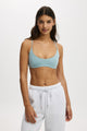 Ultra Soft Minimal Strappy Crop