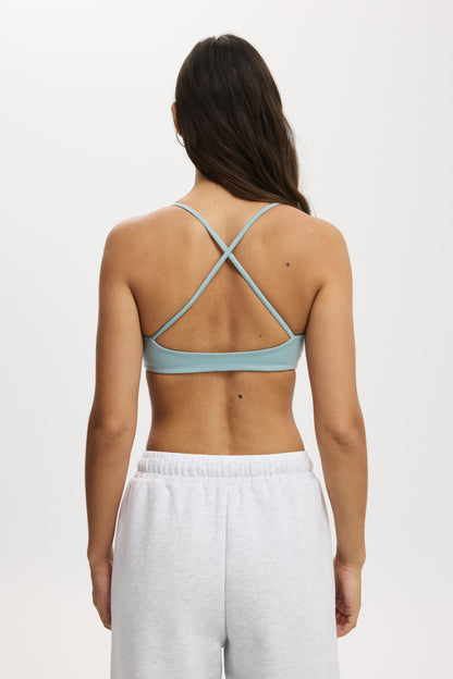 Ultra Soft Minimal Strappy Crop