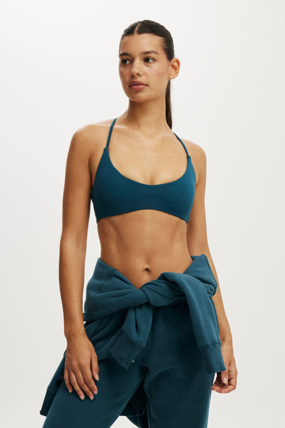 Ultra Soft Minimal Strappy Crop