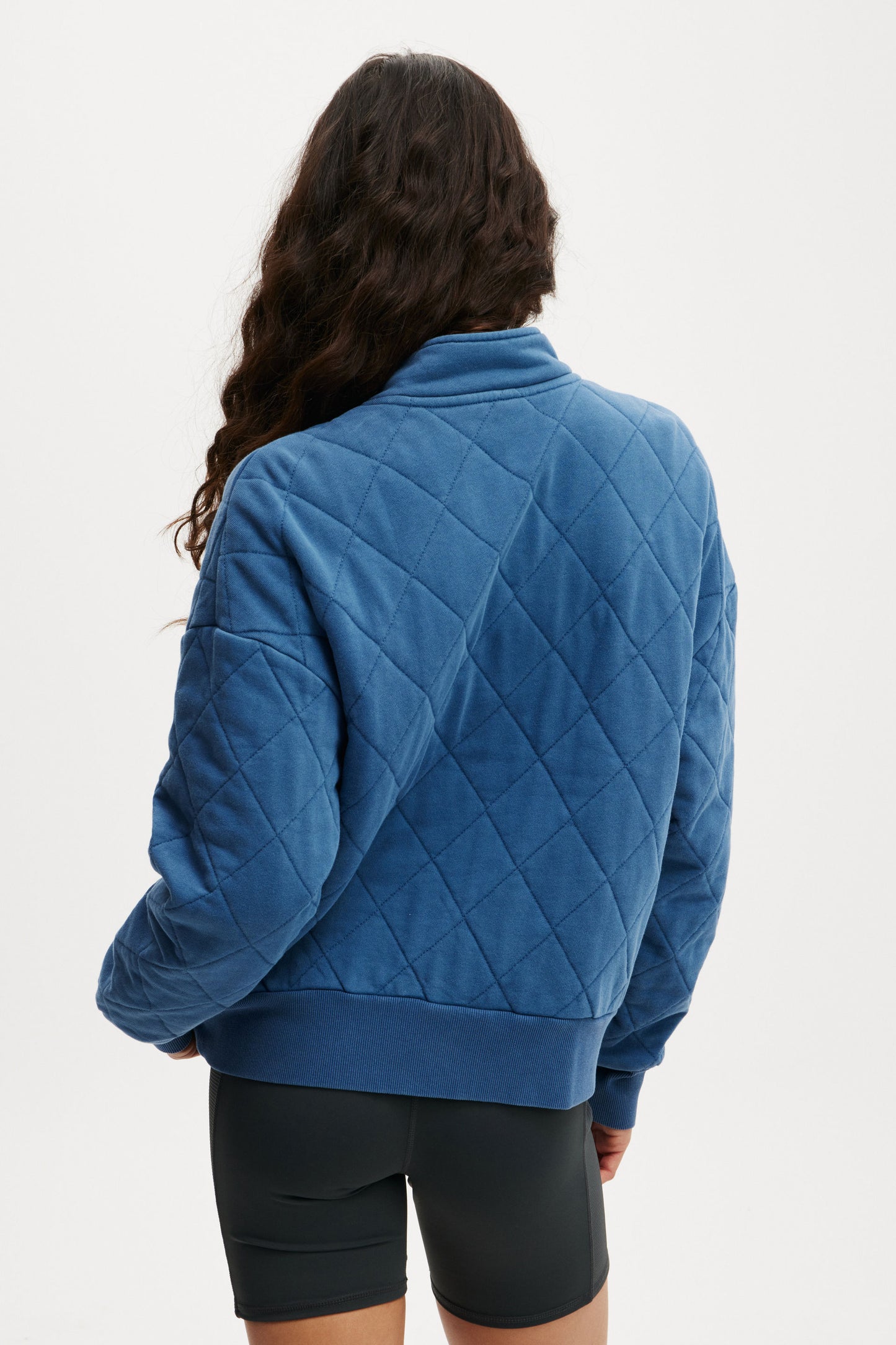 Active Quilted Zip Through