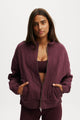 Active Quilted Zip Through