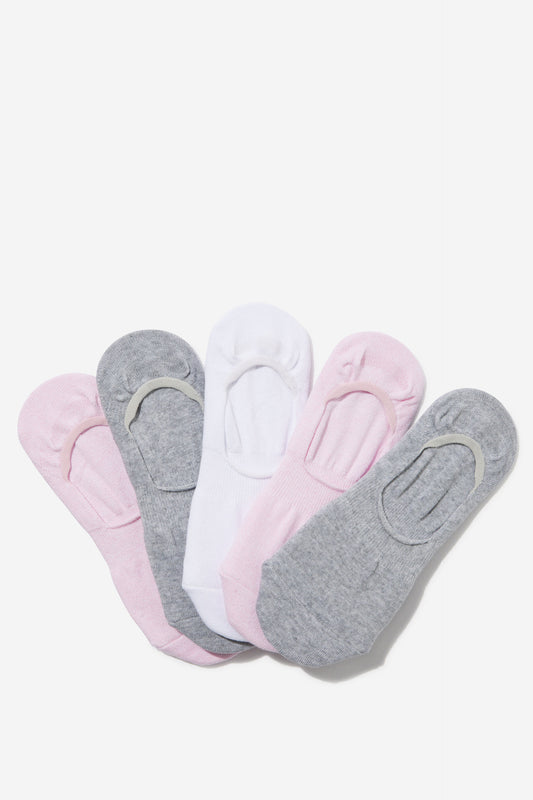 Body Invisible Socks 5Pk