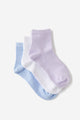 Body Mid Crew Socks 3Pk