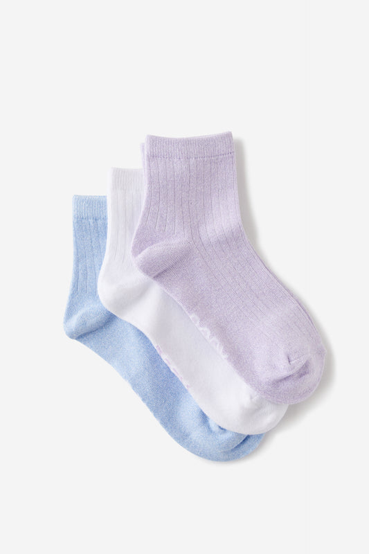 Body Mid Crew Socks 3Pk