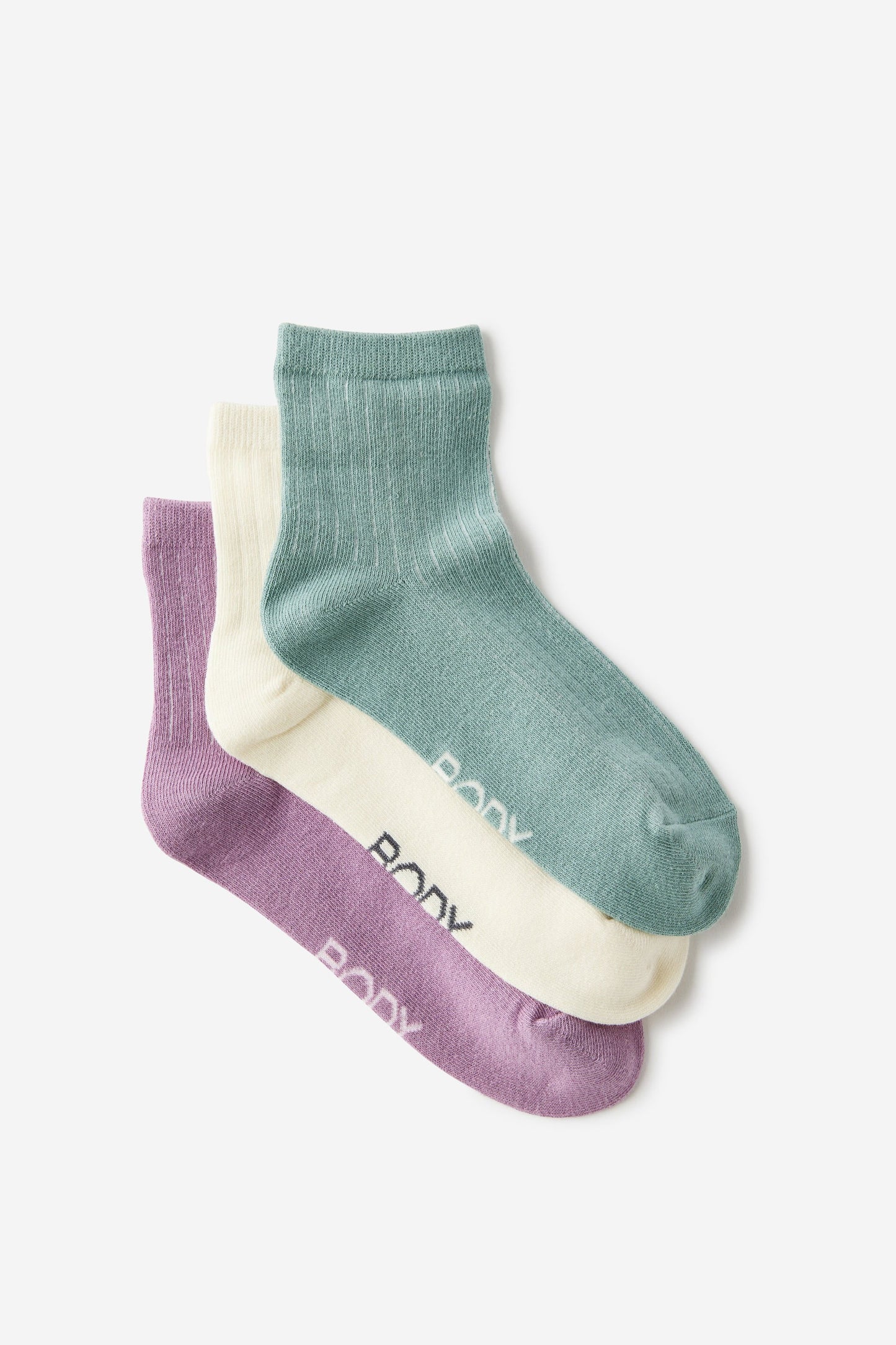 Body Mid Crew Socks 3Pk