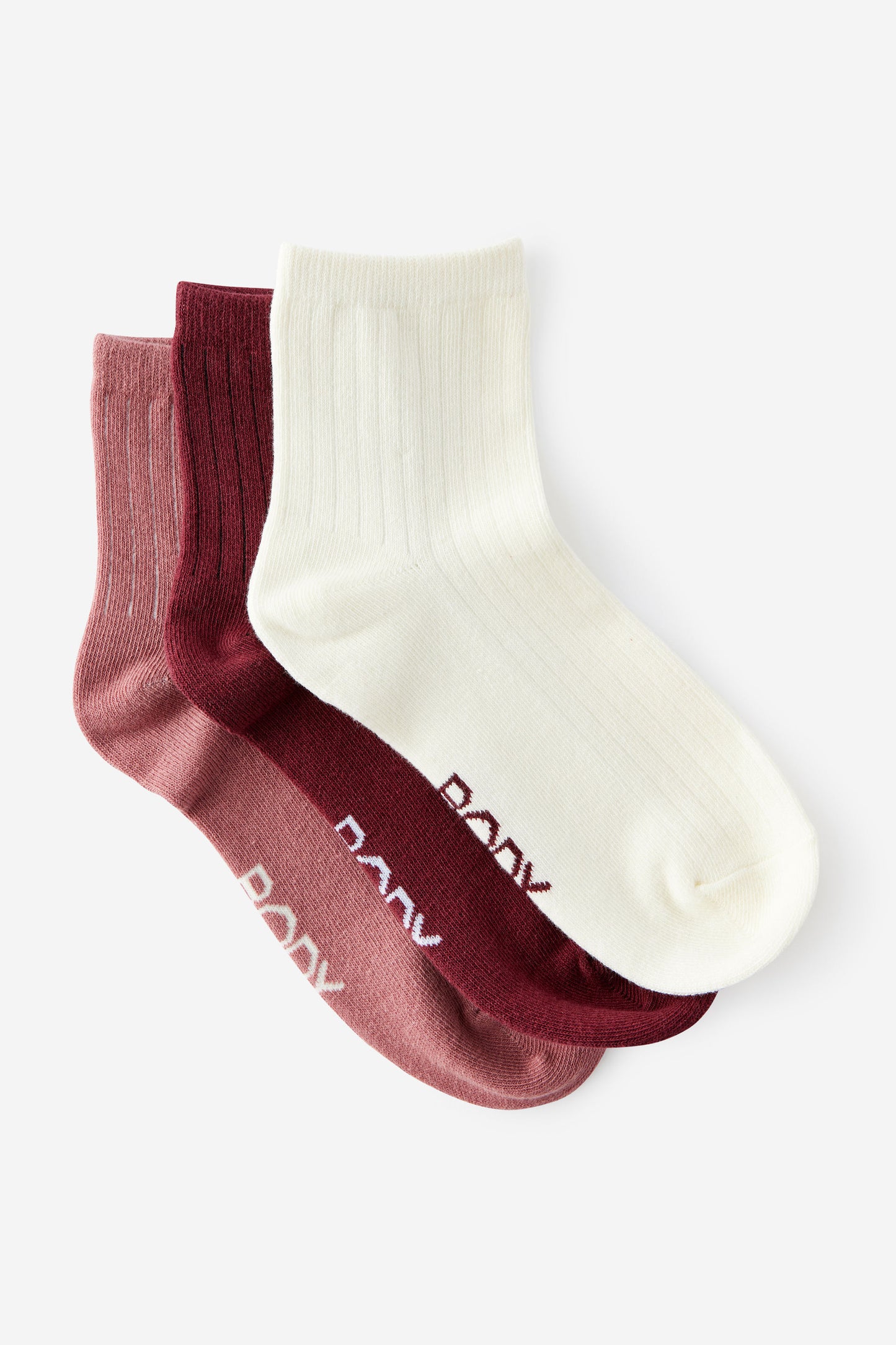 Body Mid Crew Socks 3Pk