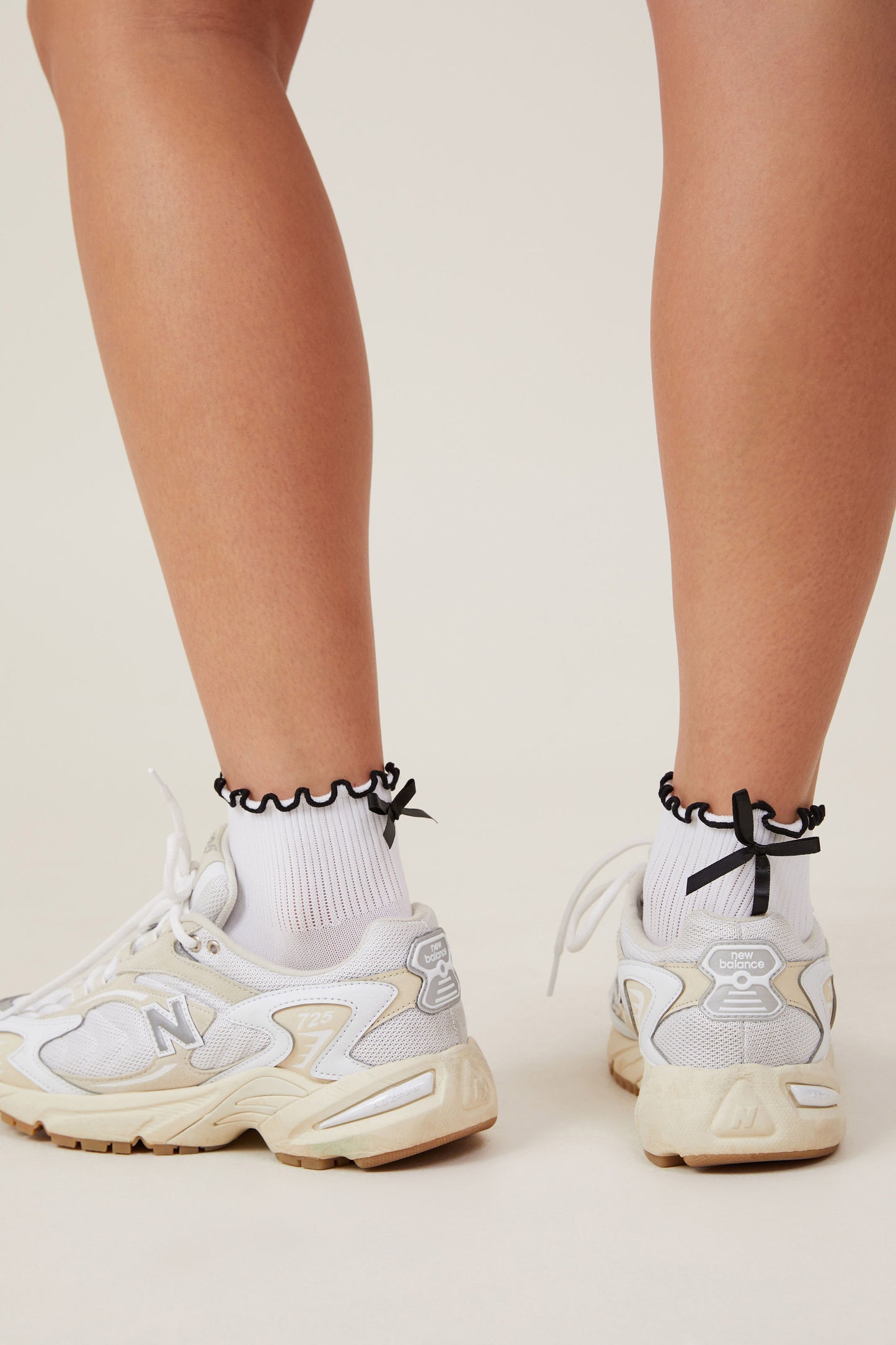 Active Frill Bow Sock
