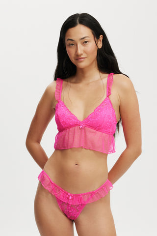 Holly Lace Longline Bralette