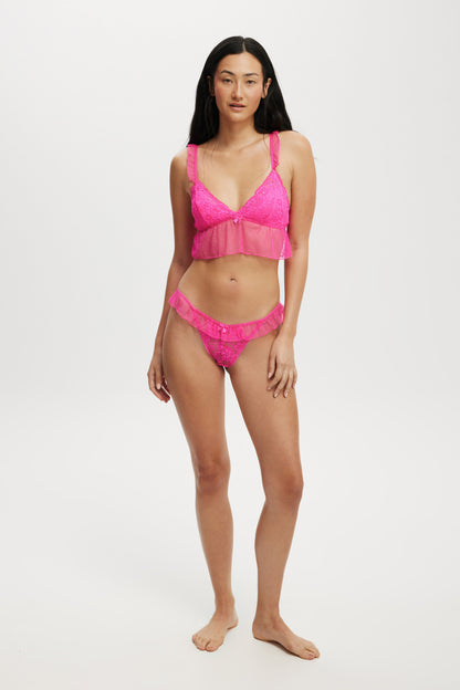 Holly Lace Longline Bralette